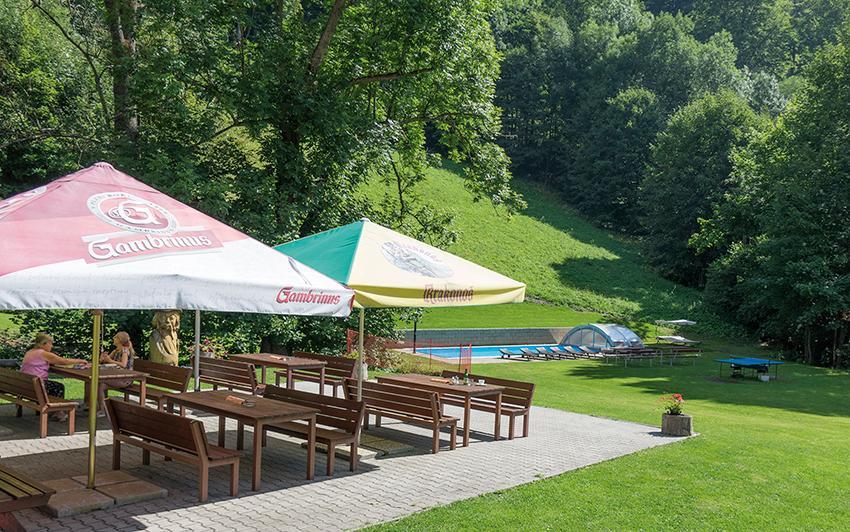 Pension & Restaurace Zeleny Mlyn Žacléř Dış mekan fotoğraf